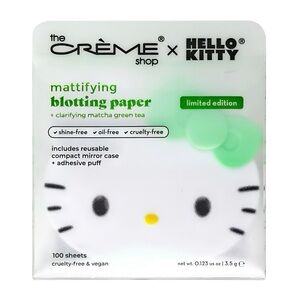 Mattifying Blotting Paper with Clarifying Matcha Green Tea (Limited Edition)